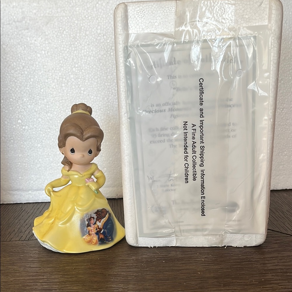 Precious Moments Belle Figurine - Yellow Dress